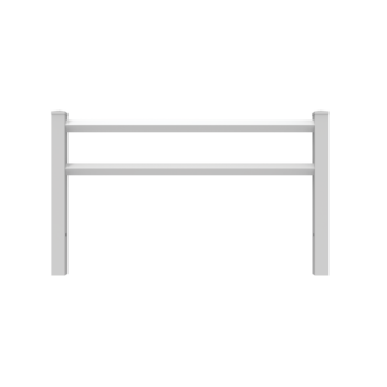 Diamond Post and Rail Vinyl Fencing