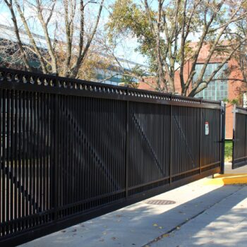 Aluminum Cantilever Gates: Contemporary Collection