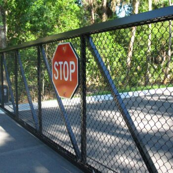 Chain Link Cantilever Gates