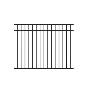 Flat Top Aluminum Fencing