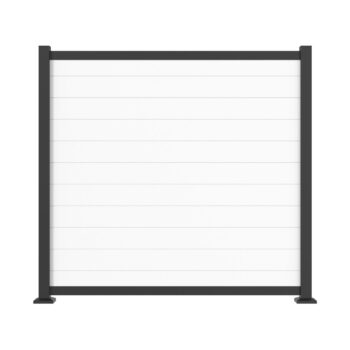 Mixed Material Fencing