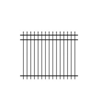 Pressed Spear Series B Aluminum Fencing