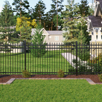 Spear Top Aluminum Fencing - Commercial