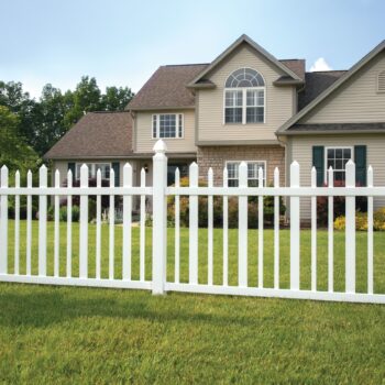 Ashford Picket Vinyl Fencing