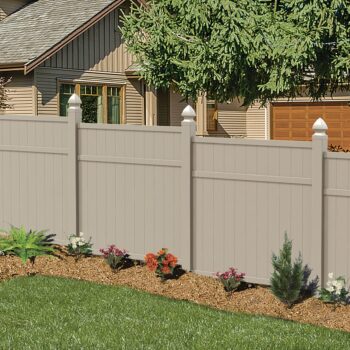 Brighton Privacy Vinyl Fencing