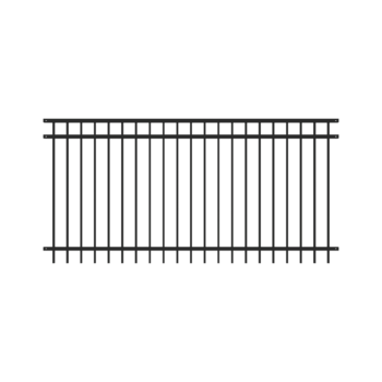 Flat Top NoVis<sup>™</sup> Steel Fencing