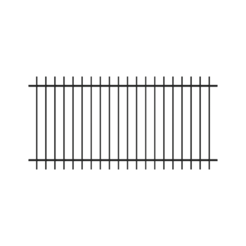 Picket Top No Crimp Steel Fencing