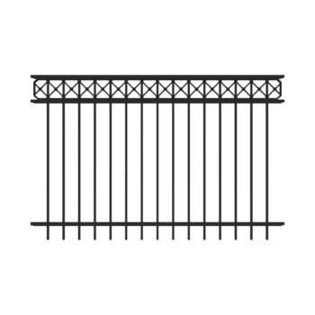 Decorative Top Aluminum Fencing