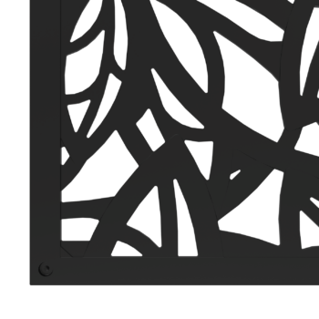 Freesia decorative screen panel - silo detail