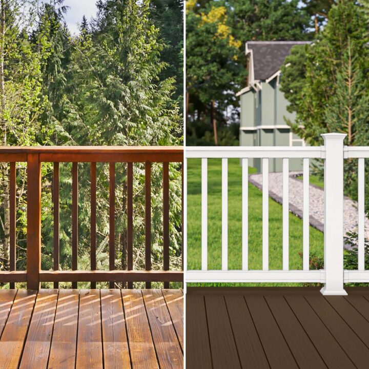The Advantage of Vinyl Railing Over Wood