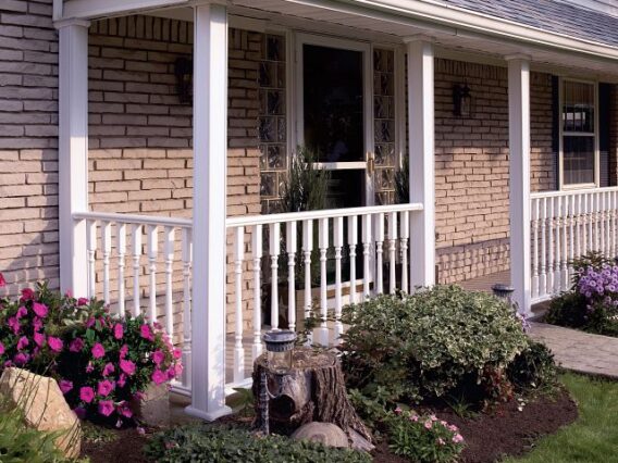 Porch Post in square